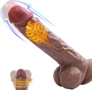 Vibrador punto G con calefaccion